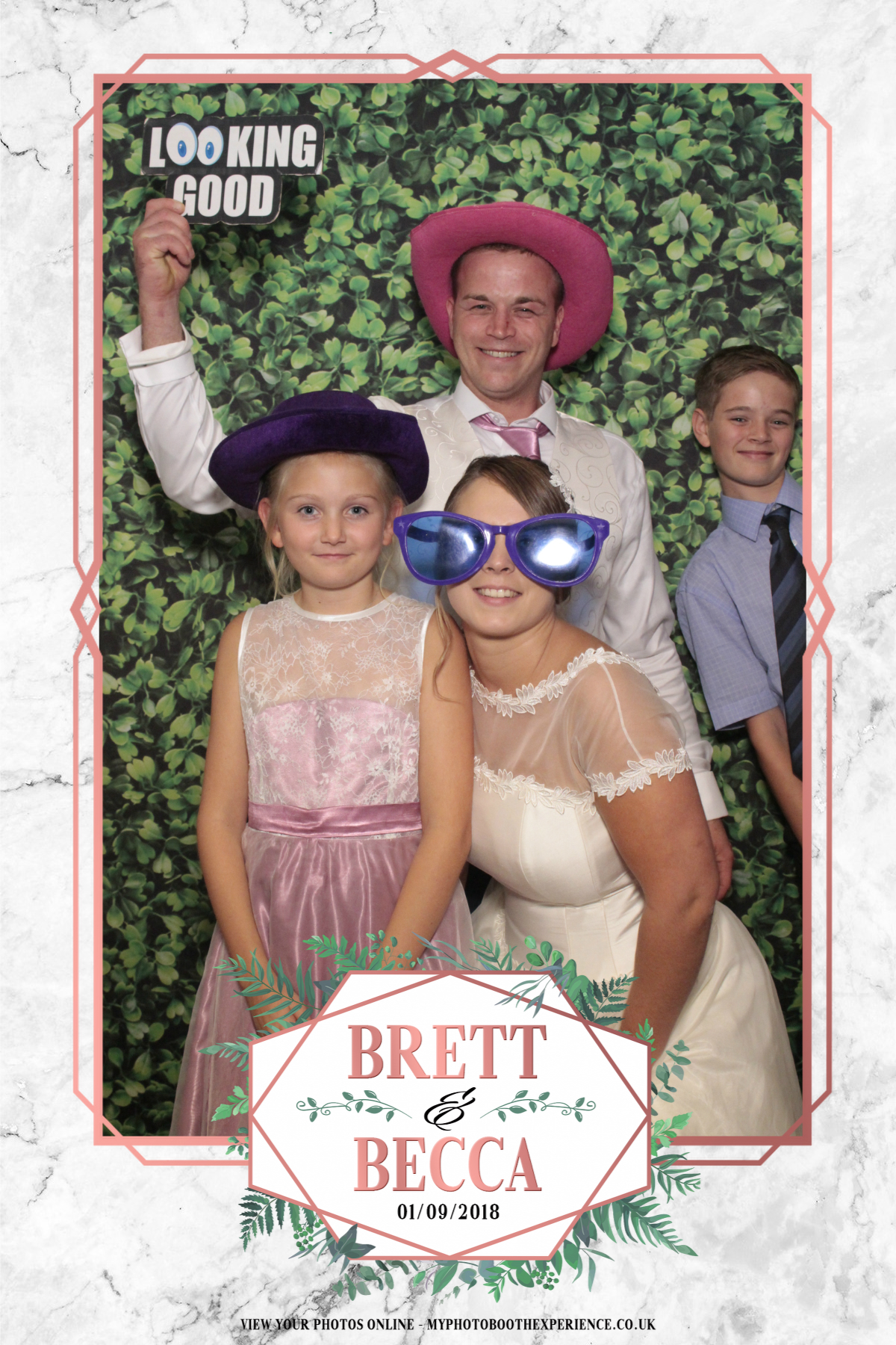 Brett & Becca's Wedding | View more photos from the event at gallery.myphotoboothexperience.co.uk/u/MyPhotoBoothExperienceLtd/Brett-Beccas-Wedding